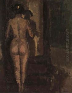 Nude At A Mirror