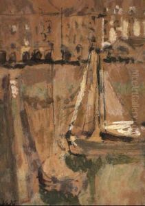 Dieppe Harbour by Walter Richard Sickert