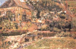 House At Chagford by Walter Richard Sickert