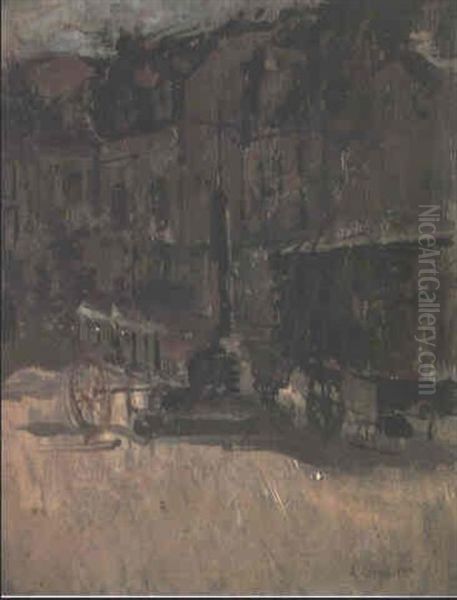 Market Cross, Dieppe - view 1