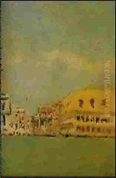 The Doge's Palace And The Campanile, Venice - view 1