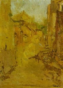 Dieppe Street Scene by Walter Richard Sickert