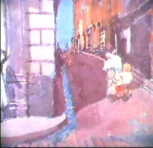 The Street Of The Wind, Dieppe by Walter Richard Sickert
