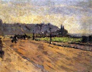 The Road To The Casino, Dieppe by Walter Richard Sickert