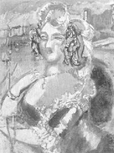Portrait Of Lady Belinda by Walter Richard Sickert