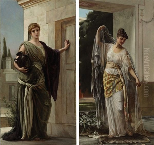 A Pompeian Bride (+ A Pompeian Widow; Pair) - view 1
