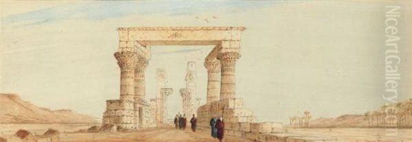 The Ruins At Karnak - view 1