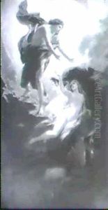 Orpheus Und Eurydike by Franz Siebert