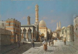 A Capriccio Of Cairo by August Siegen