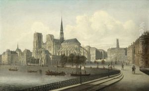 Notre Dame, Paris by August Siegen