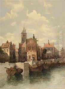 Scene From Gdansk by August Siegen