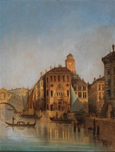 Canale Grande Venezia by August Siegen