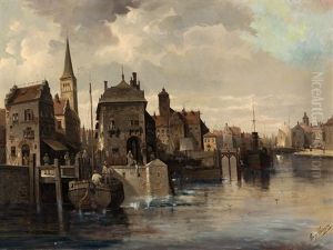 Cityscape by August Siegen