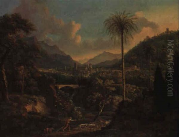 Blick Auf Eine Italienische Stadt - view 1