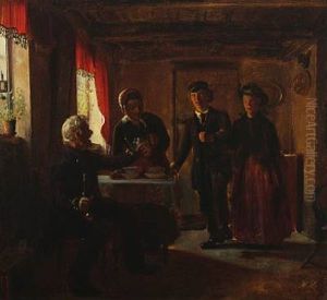 Forlovelsen (the Engagement) by Hermann Carl Siegumfeldt