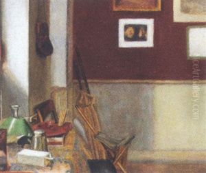 Interior Fra Et Maleratelier