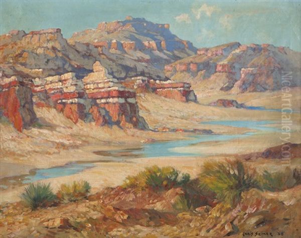 River Running Through A Desert Landscape - view 1