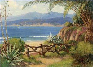 View Of The Santa Monica, California Coastline by Christian Siemer