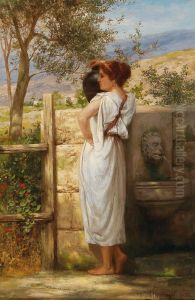 By The Fountain