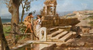 Conversation By The Spring