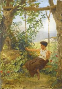 Girl On A Swing