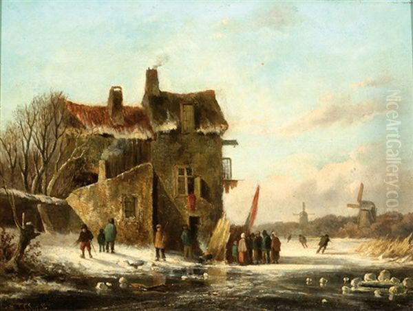 Figures On The Ice - view 1