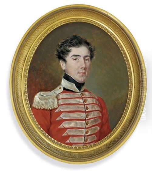 Henry Dundas, 3rd Viscount Melville In Red Military Uniform - view 1