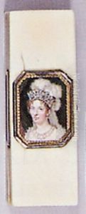 La Duchesse D'angouleme Coiffee D'une Couronne De Diamants