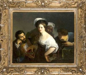 'la Jeune Courtisane' (die Junge Kurtisane)