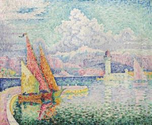 Le Musior (port D'antibes) by Paul Signac