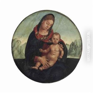 The Madonna And Child (collab. W/workshop) by Luca Signorelli