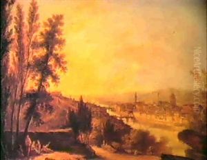A View Of Florence From San Miniato