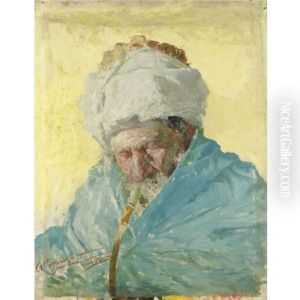 Testa Di Orientale by Giuseppe Signorini