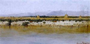 Borgo Di Riviera by Giuseppe Signorini