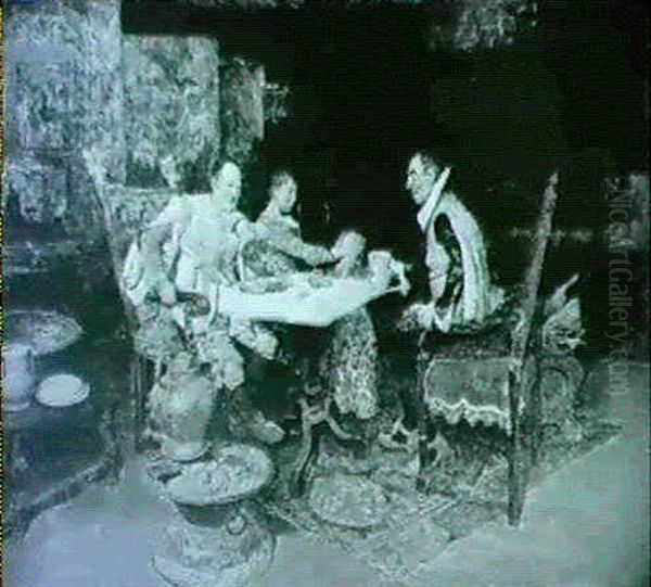 Scena Di Genere In Un Interno - view 1