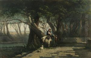 Sosta In Un'albereta Sosta In Un'albereta