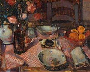 La Table Dressee by Edmond Sigrist