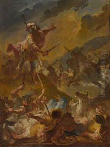 Josua Lasst Die Sonne Stillstehen by Franz Sigrist