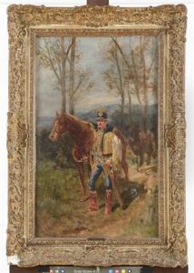 Hussard Du Ve Regiment (hussard De Lauzin) by Guido Sigriste