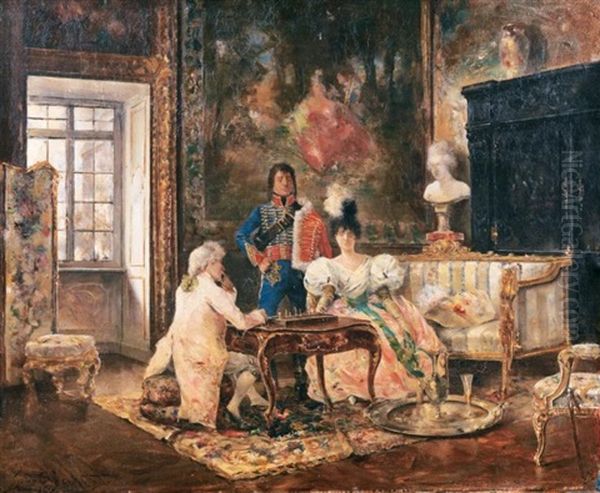 Conversation Dans Un Salon - view 1