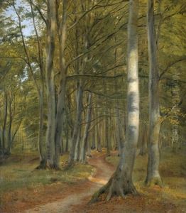 Waldweg Bei Iselingen by Herman Carl Sigumfeldt