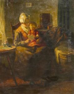 Dutch Interior by Gijsbertus Jan Sijthoff