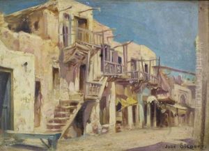 Rue D'afrique Du Nord by Jose Silbert