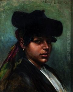Portrait D'une Andalouse by Jose Silbert