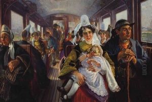 A Family On A Train A Family On A Train