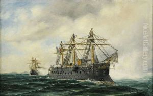 Marint Motiv by Herman Gustav af Sillen