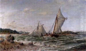 Segelskutor by Herman Gustav af Sillen