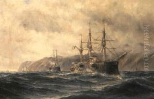 Franska Pansarfregatter by Herman Gustav af Sillen