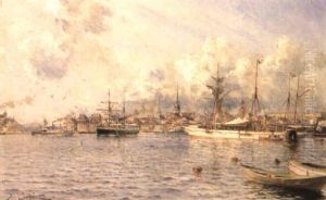 Stockholms Hamninlopp by Herman Gustav af Sillen