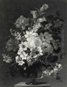 Still Life With Flowers by James Sillett